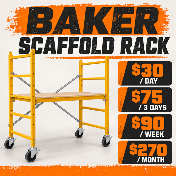 Baker Scaffold Rack